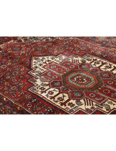 Tappeto Gholtugh Persia marrone rosso 115x182