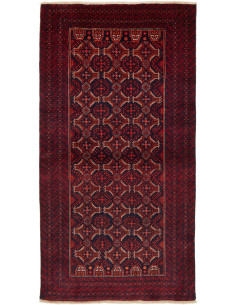 Baluch 108x208 Cm Baluch Persia Lana Cardata A Mano Cotone