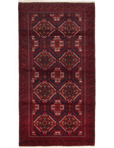 Baluch 110x202 Cm Baluch Persia Lana Cardata A Mano Cotone