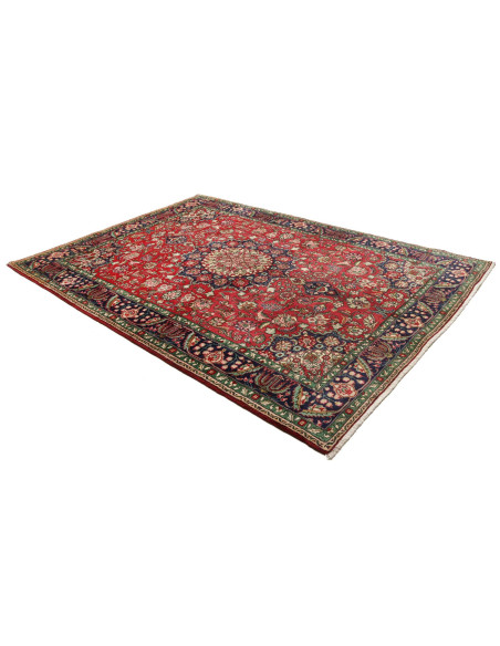 Tabriz 204x278 Cm Tabriz, Persia, Lana Cardata A Mano