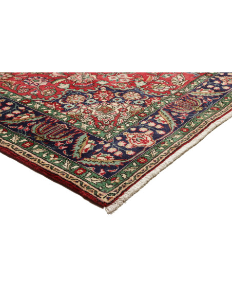 Tabriz 204x278 Cm Tabriz, Persia, Hand-carded Wool warp: