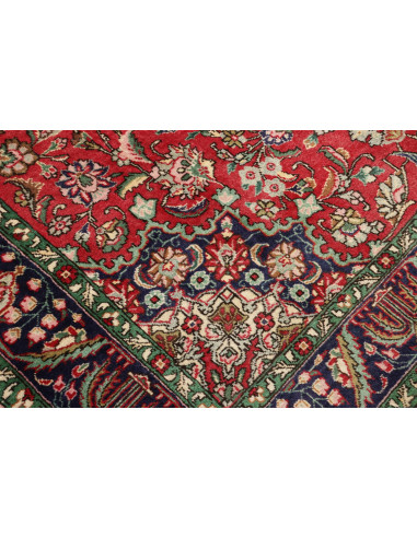 Tabriz 204x278 Cm Tabriz, Persia, Hand-carded Wool warp: