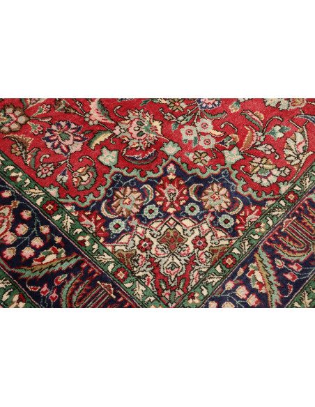 Tabriz 204x278 Cm Tabriz, Persia, Lana Cardata A Mano