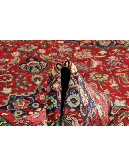 Tabriz 204x278 Cm Tabriz, Persia, Hand-carded Wool warp: