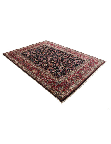 Rug Mashad Fine Persia brown blue 194x277