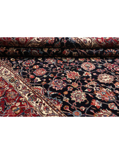 Rug Mashad Fine Persia brown blue 194x277