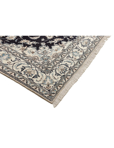Tappeto Nain Kashmar Persia grigio 196x302