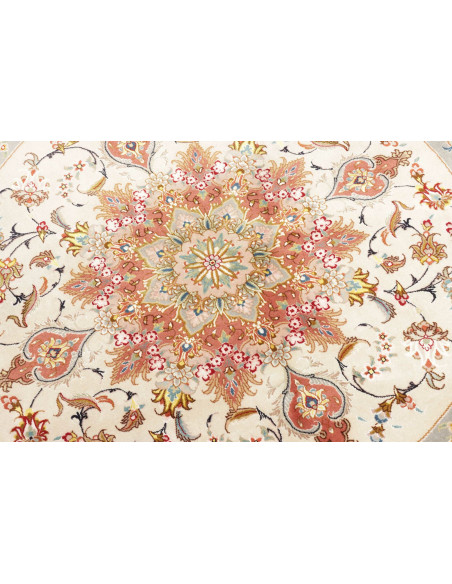 Tappeto Tabriz 50 Raj Persia beige 155x155