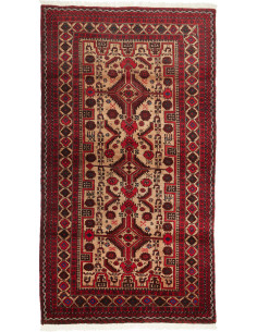 Baluch 96x181 Cm Baluch, Persia, Lana Cardata A Mano