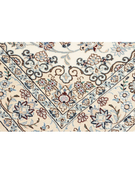 Nain 9la 138x198 Cm Nain 9la, Persia, Hand-carded Wool And