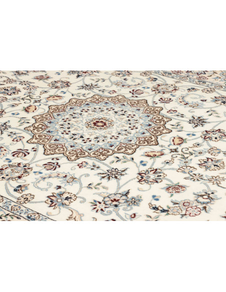 Nain 9la 138x198 Cm Nain 9la, Persia, Hand-carded Wool And