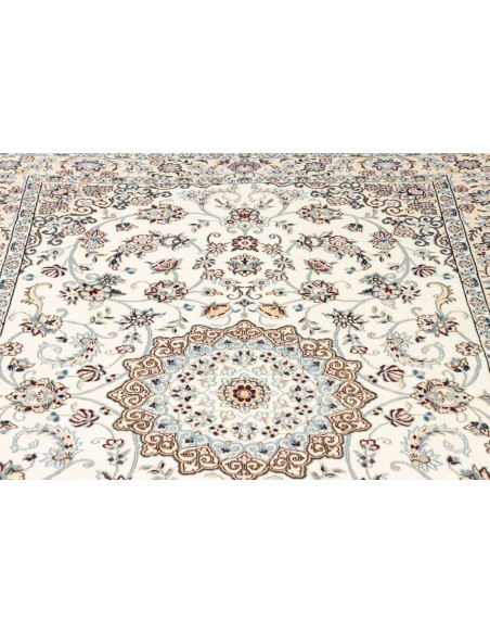 Nain 9la 138x198 Cm Nain 9la, Persia, Hand-carded Wool And