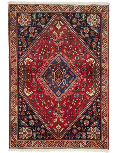Abadeh 98x144 Cm Abadeh Persia Lana Cardata A Mano