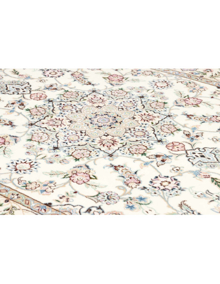 Nain 9la 133x213 Cm Nain 9la, Persia, Hand-carded Wool And