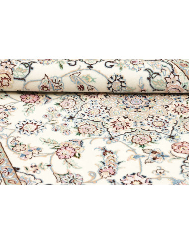 Nain 9la 133x213 Cm Nain 9la, Persia, Hand-carded Wool And