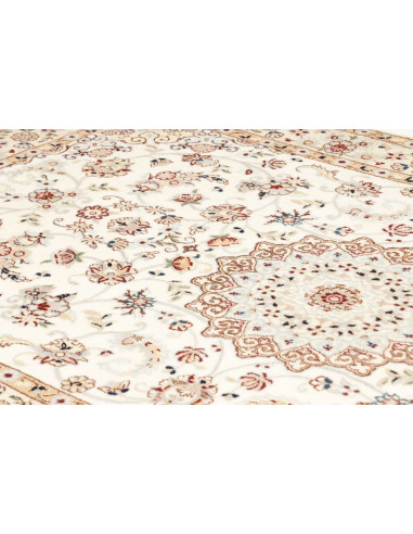 Nain 9la 127x214 Cm Nain 9la, Persia, Hand-carded Wool And