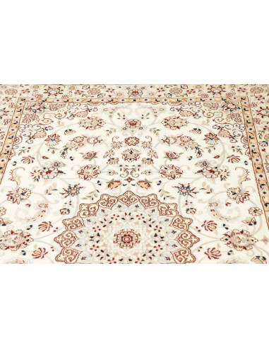 Nain 9la 127x214 Cm Nain 9la, Persia, Hand-carded Wool And