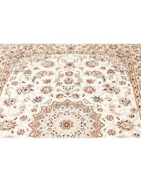 Nain 9la 127x214 Cm Nain 9la, Persia, Hand-carded Wool And