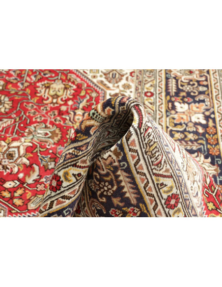 Rug Tabriz Persia red white 203x300