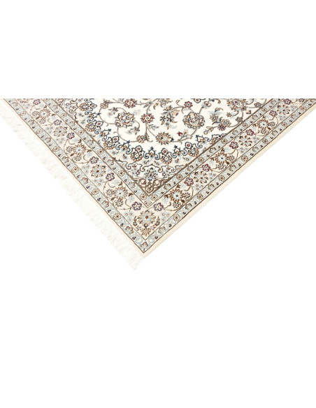 Nain 9la 132x202 Cm Nain 9la, Persia, Hand-carded Wool And