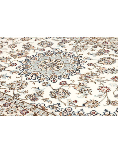 Nain 9la 132x202 Cm Nain 9la, Persia, Hand-carded Wool And