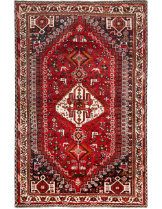 Shiraz 160x253 Cm Shiraz, Persia, Hand-carded Wool, Cotton