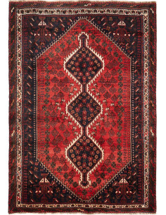 Shiraz 170x247 Cm Shiraz, Persia, Lana Cardata A Mano