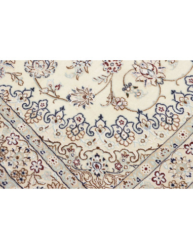 Rug Nain 9La Persia white green 134x202