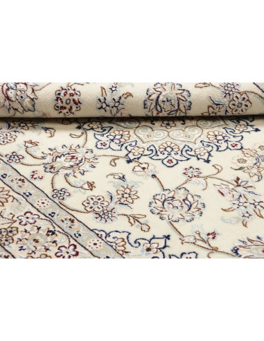 Rug Nain 9La Persia white green 134x202