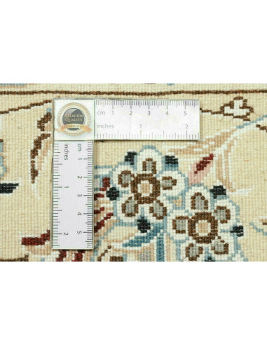 Rug Nain 9La Persia white green 134x202