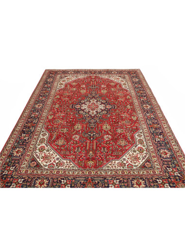 Tabriz 200x300 Cm Tabriz, Persia, Hand-carded Wool,