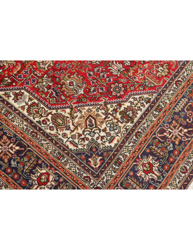 Tabriz 200x300 Cm Tabriz Persia Hand-carded Wool Cotton Warp