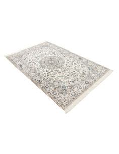 Tappeto Nain 9La Persia bianco grigio 135x213 2