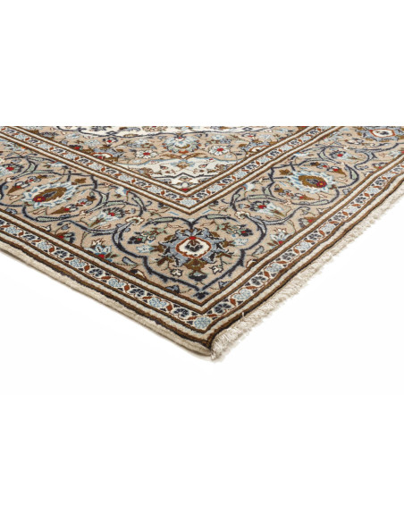 Kashan 202x295 Cm Kashan, Persia, Lana Cardata A Mano