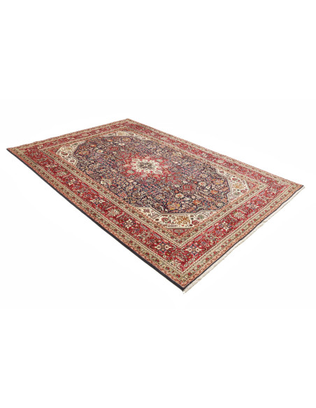 Tabriz 198x294 Cm Tabriz Persia Lana Cardata A Mano Cotone