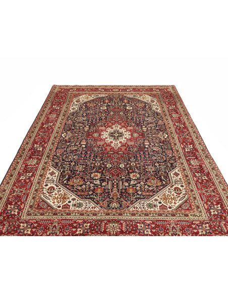 Tabriz 198x294 Cm Tabriz Persia Lana Cardata A Mano Cotone
