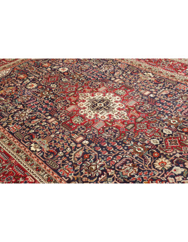 Tabriz 198x294 Cm Tabriz Persia Lana Cardata A Mano Cotone