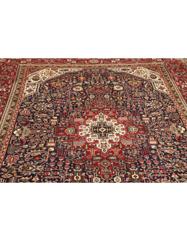 Tabriz 198x294 Cm Tabriz Persia Hand-carded Wool Cotton