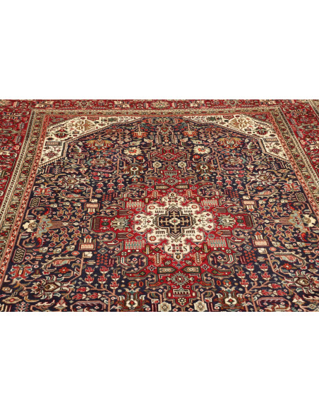 Tabriz 198x294 Cm Tabriz Persia Hand-carded Wool Cotton
