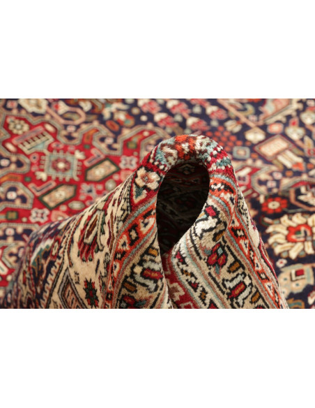 Tabriz 198x294 Cm Tabriz Persia Lana Cardata A Mano Cotone