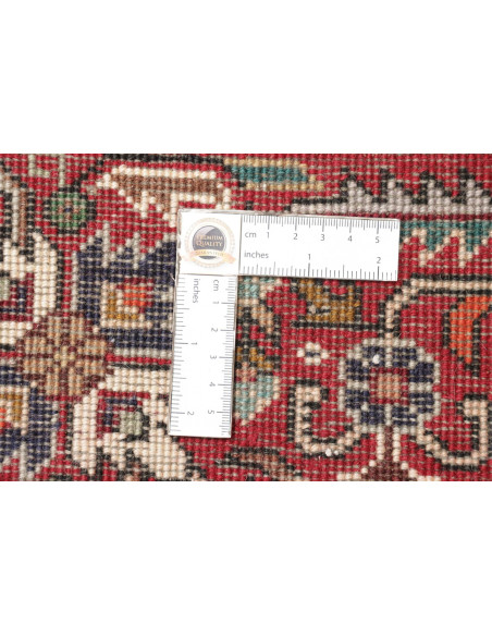 Tabriz 198x294 Cm Tabriz Persia Lana Cardata A Mano Cotone