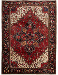Rug Gorawan Persia grey maroon 215x290
