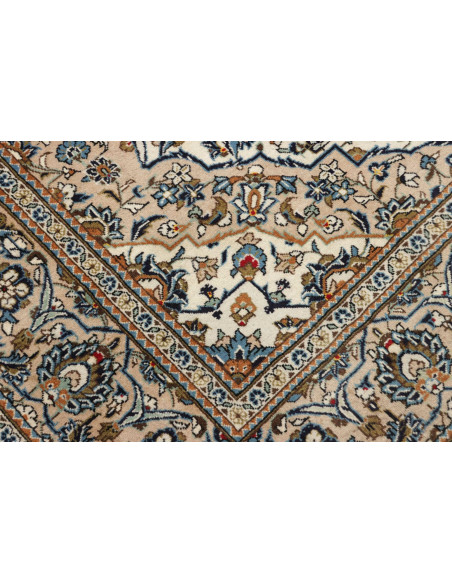 Kashan 200x304 Cm Kashan Persia Hand-carded Wool Cotton