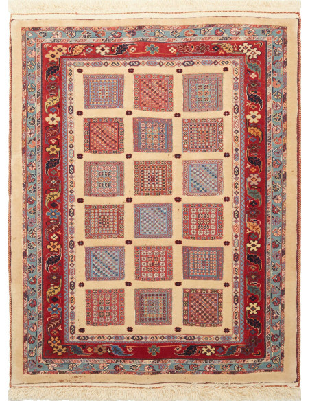 Nimbaft 103x129 Cm Nimbaft, Persia, Lana Cardata A Mano