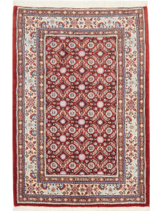Moud 60x89 Cm Moud, Persia, Hand-carded Wool warp: Cotton,