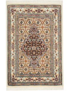 Moud 58x88 Cm Moud, Persia, Hand-carded Wool warp: Cotton,
