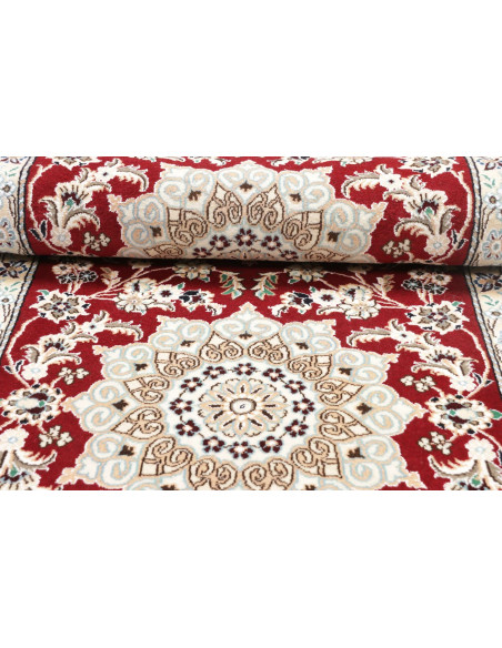 Nain 9la 80x200 Cm Nain 9la, Persia, Hand-carded Wool And