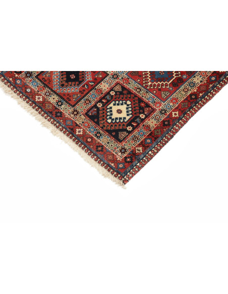Yalameh 78x132 Cm Yalameh, Persia, Hand-carded Wool warp: