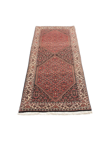 Bidjar 80x196 Cm Bidjar, Persia, Lana Cardata A Mano
