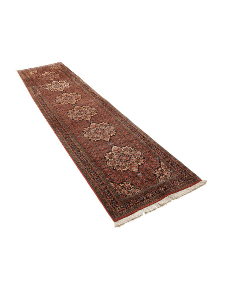 Bidjar 77x325 Cm Bidjar, Persia, Lana Cardata A Mano
